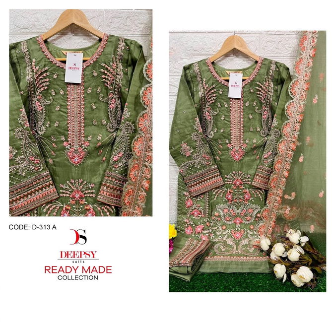 Deepsy 313 Readymade Pakistani Suits Catalog